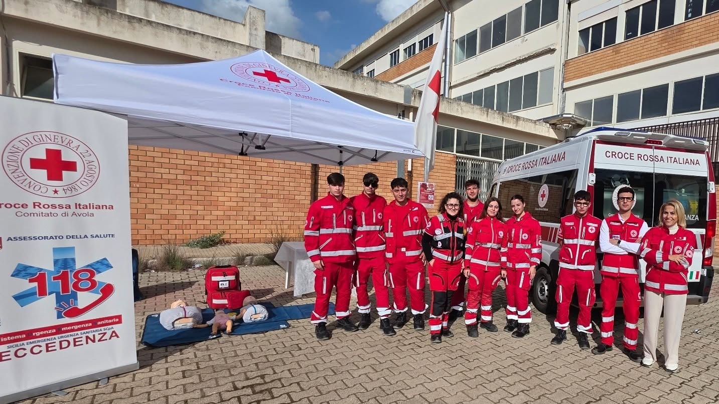 Formazione e prevenzione tra i banchi: la Croce Rossa incontra gli studenti del Majorana