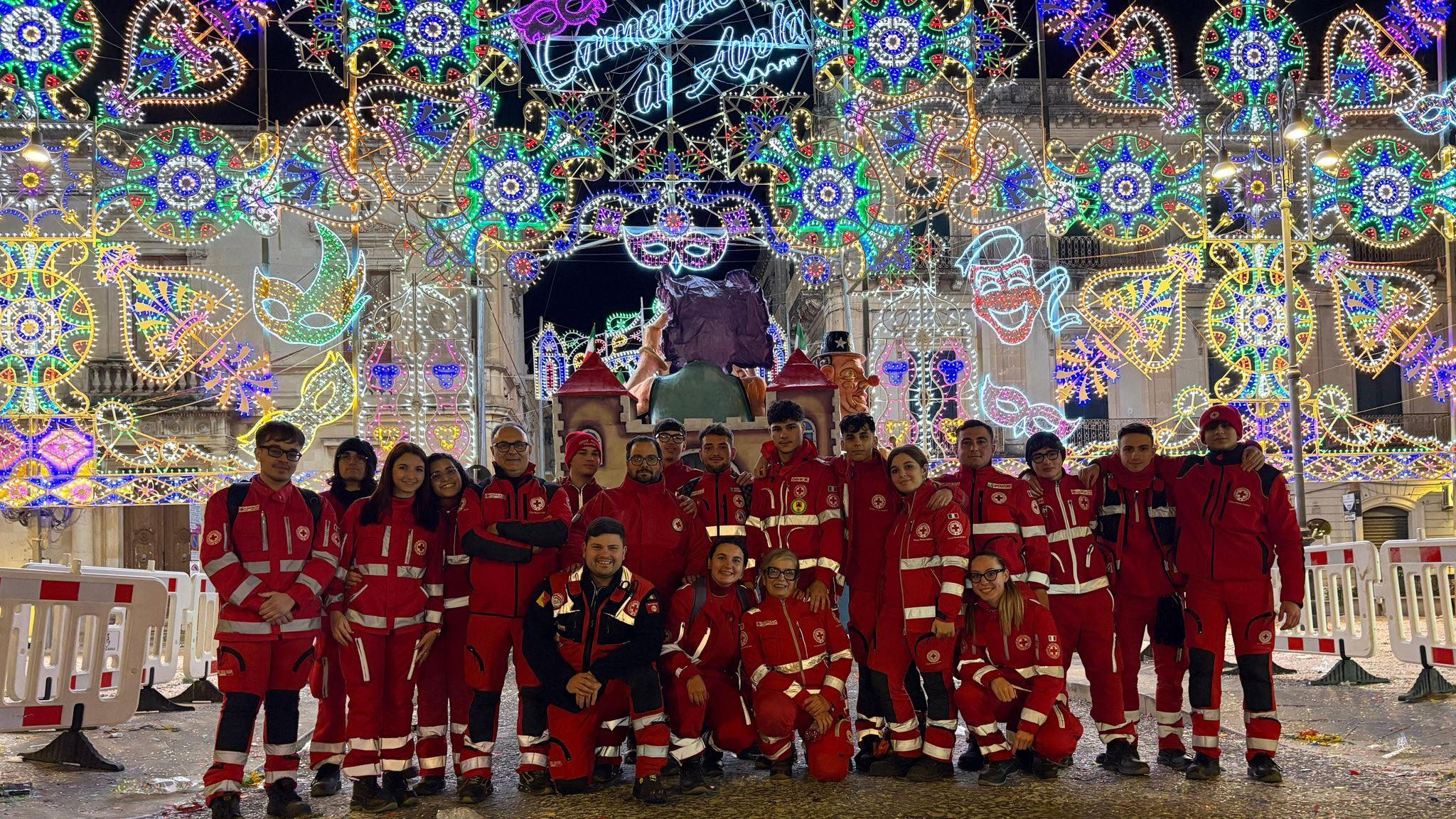 Carnevale di Avola: la sicurezza scende in piazza con la Croce Rossa